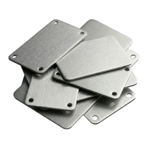 boş metal etiket